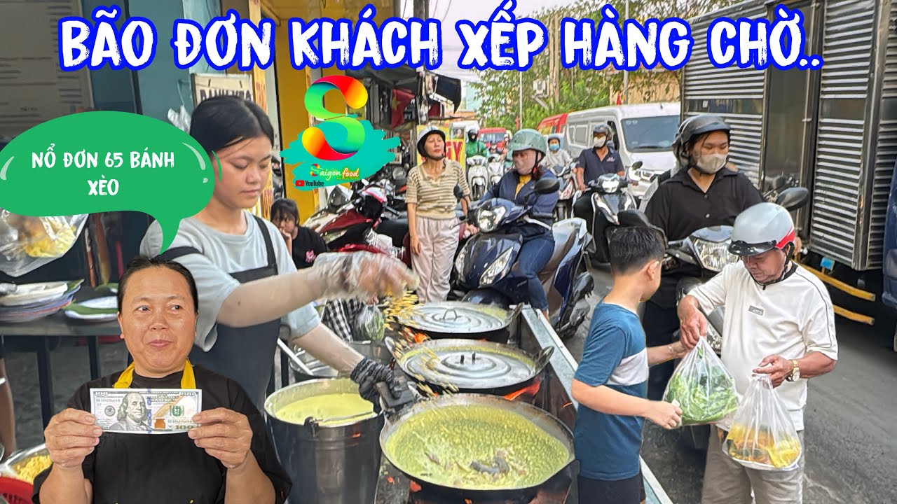 🟢Thứ 7 cuối tuần bão đơn bánh xèo luôn rồi bà con ơi