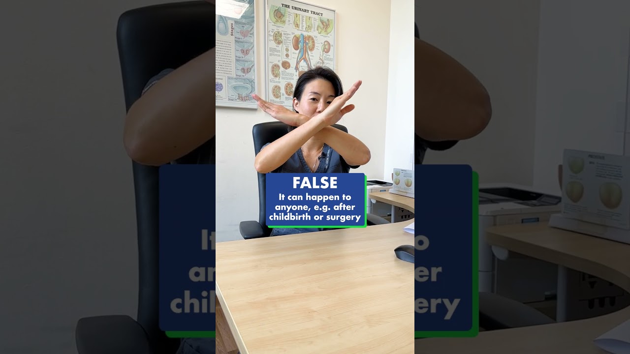TRUE OR FALSE? | Incontinence Edition #urology #ktph #doctor #incontinence