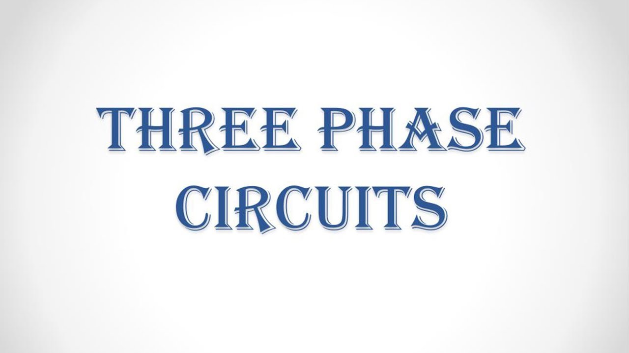 3 phase 4 wire - Unbalanced Load