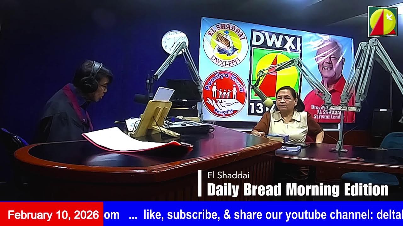 DWXI 1314 AM Live Streaming I Tuesday (February 10, 2026) #dailybreadmorningedition