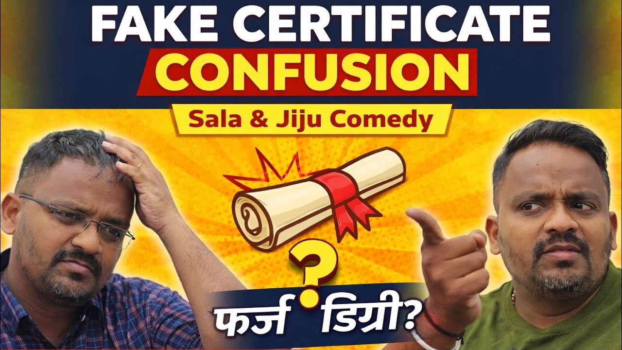 Fake Degree ka full drama – Sala & Jiju style 😂🔥 #comedy #funny  @fortisfunvlogs 