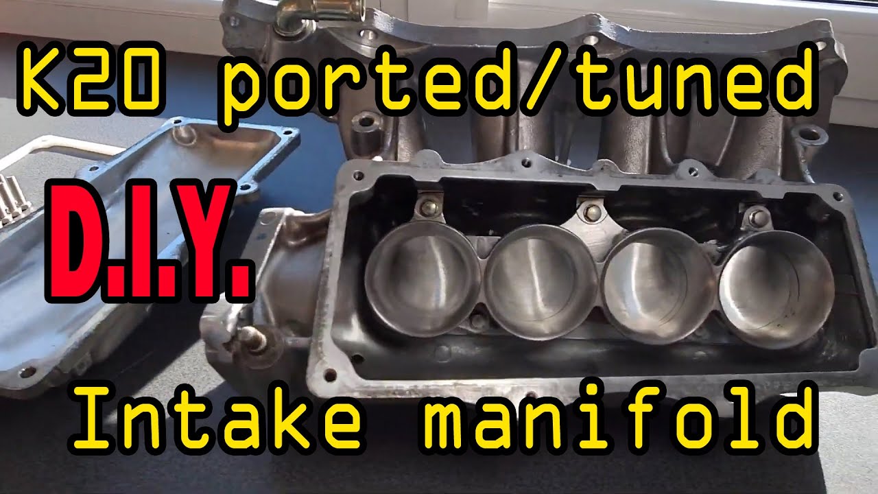 Tuning & Porting Civic Type R (FN2) RSP intake manifold and prolly making it better than RBC