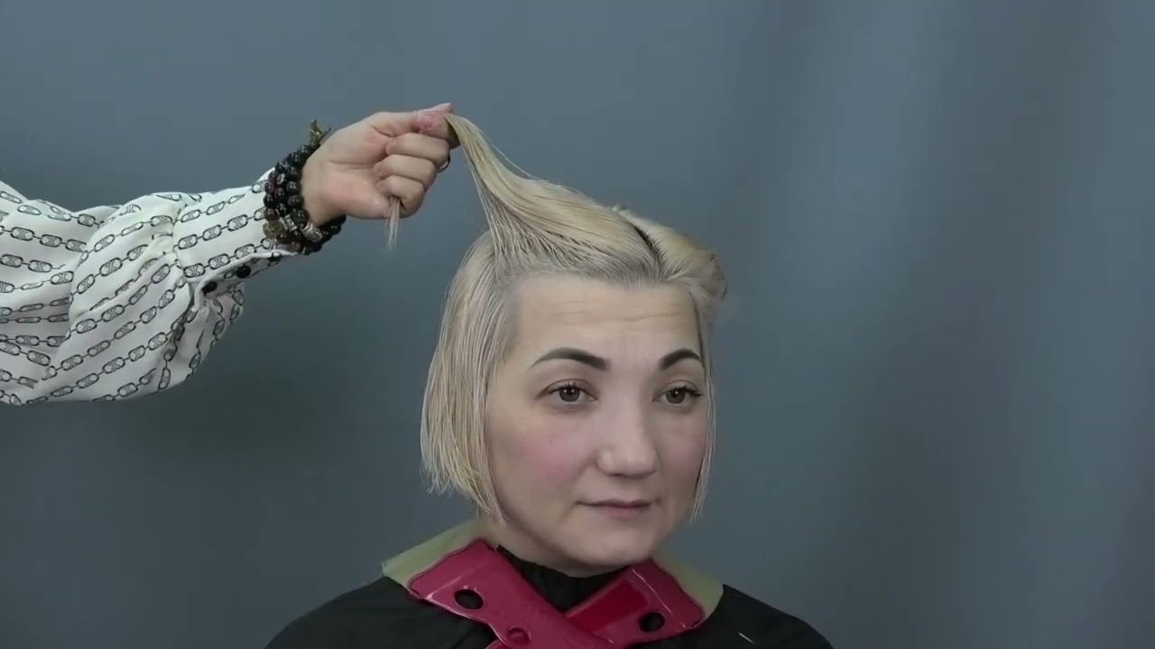 Ещё одна вариация стрижки боб от Ольги Мухиной