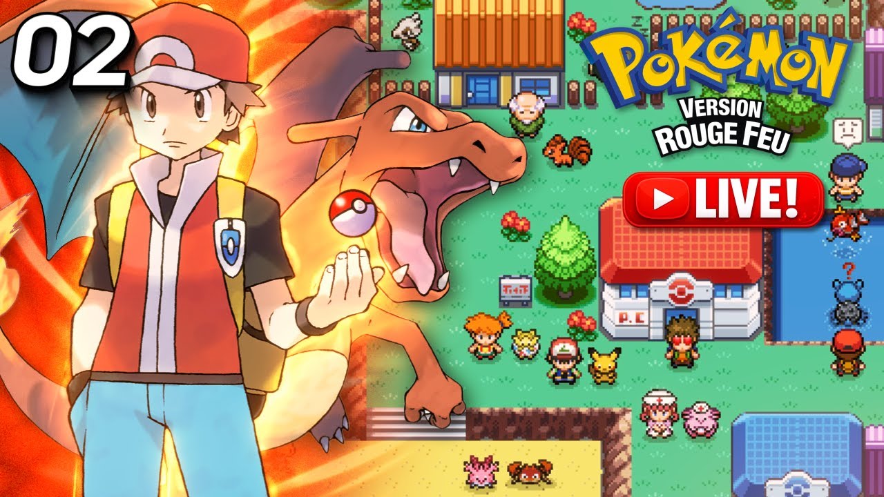🚨LIVE POKEMON ROUGE FEU SUR SWITCH 2 !! #2
