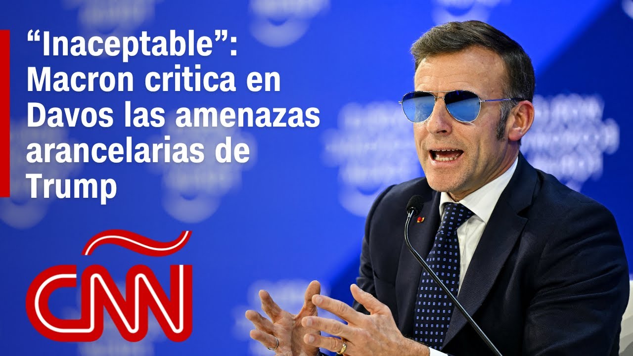 Discurso de Emmanuel Macron, presidente de Francia, en el Foro Económico Mundial de Davos 2026