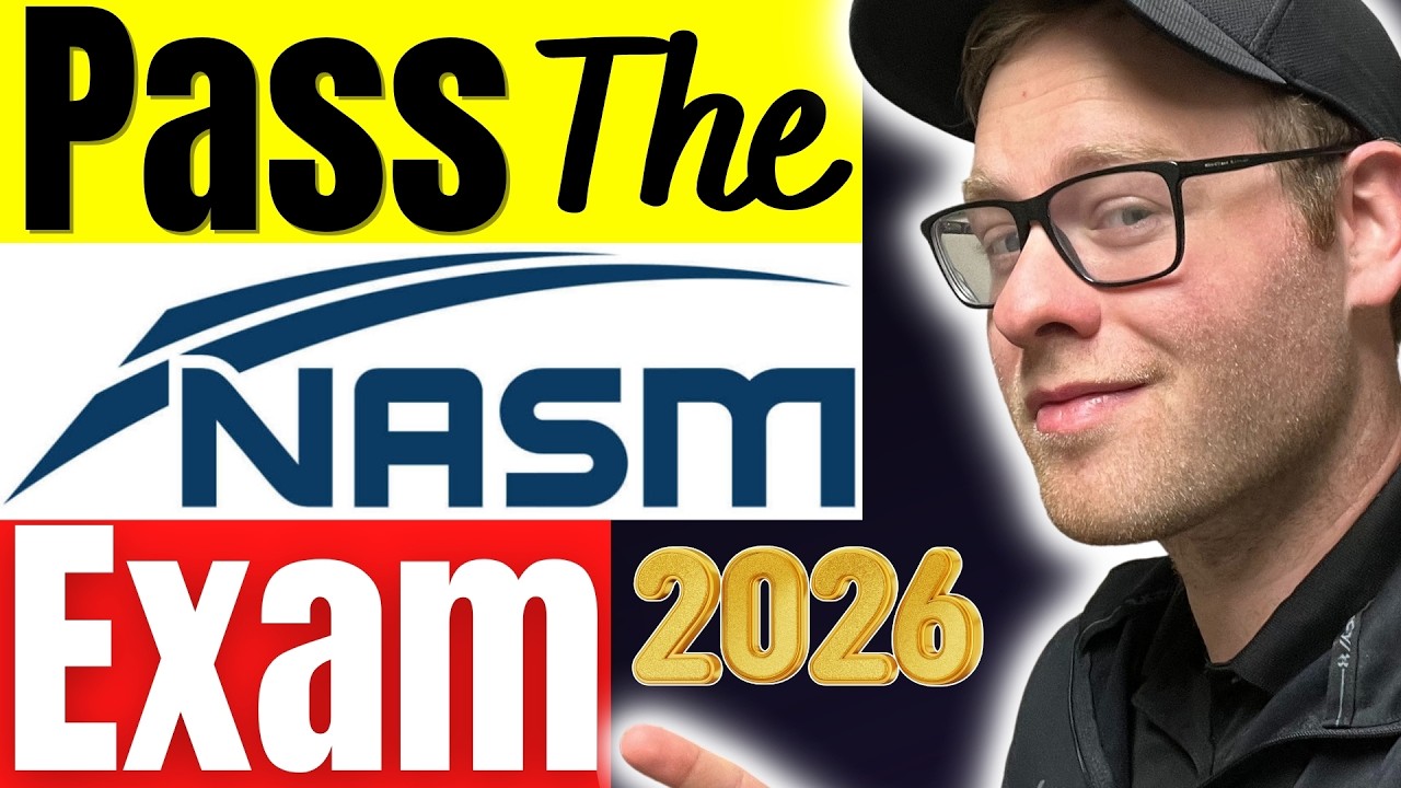 NASM CPT Exam 7th Edition Guide (2025) | How To PASS The NASM CPT EXAM! | OPT Model NASM Explained