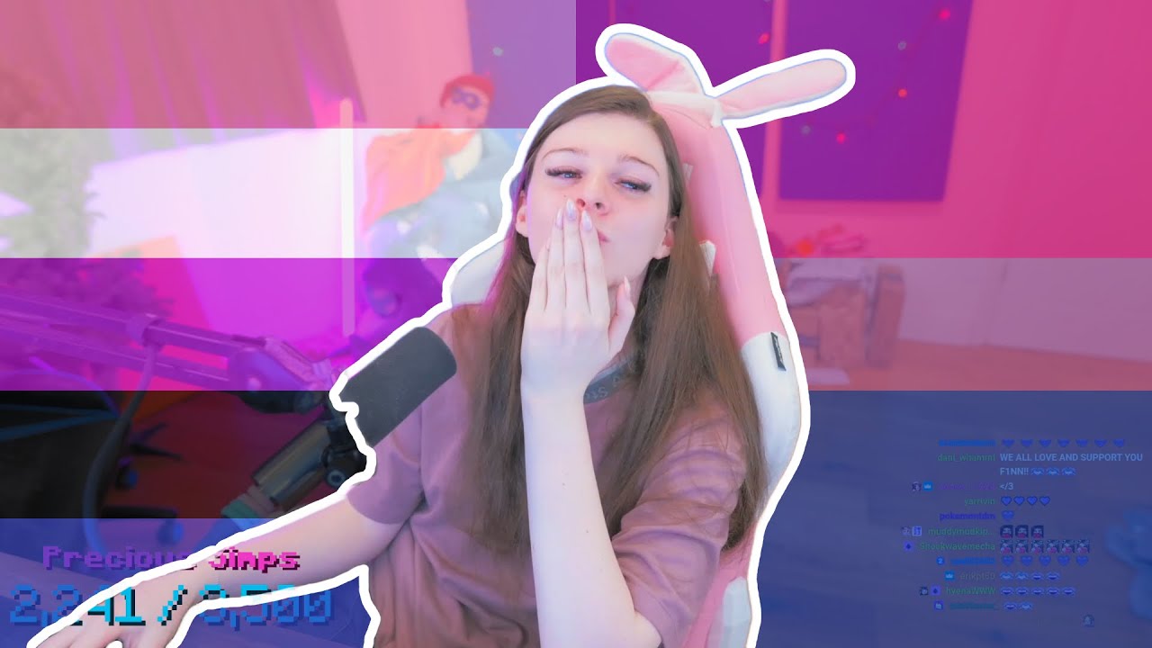 F1nn5ter came out as Genderfluid & Bisexual and he's on HRT (1st March 2024 Stream Clips)