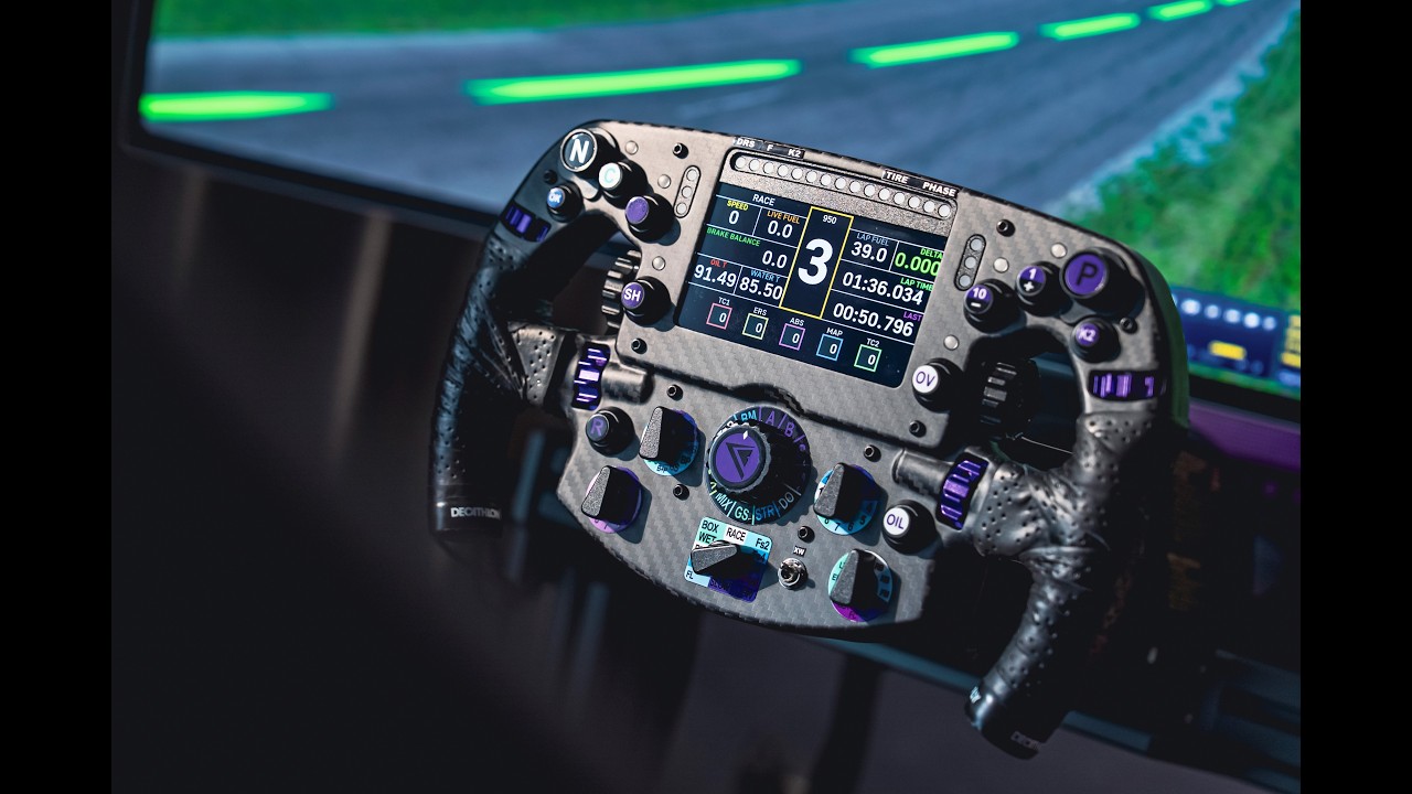 CONSPIT PW1 F1 Steering Wheel: Full Unboxing & Detailed Walkaround