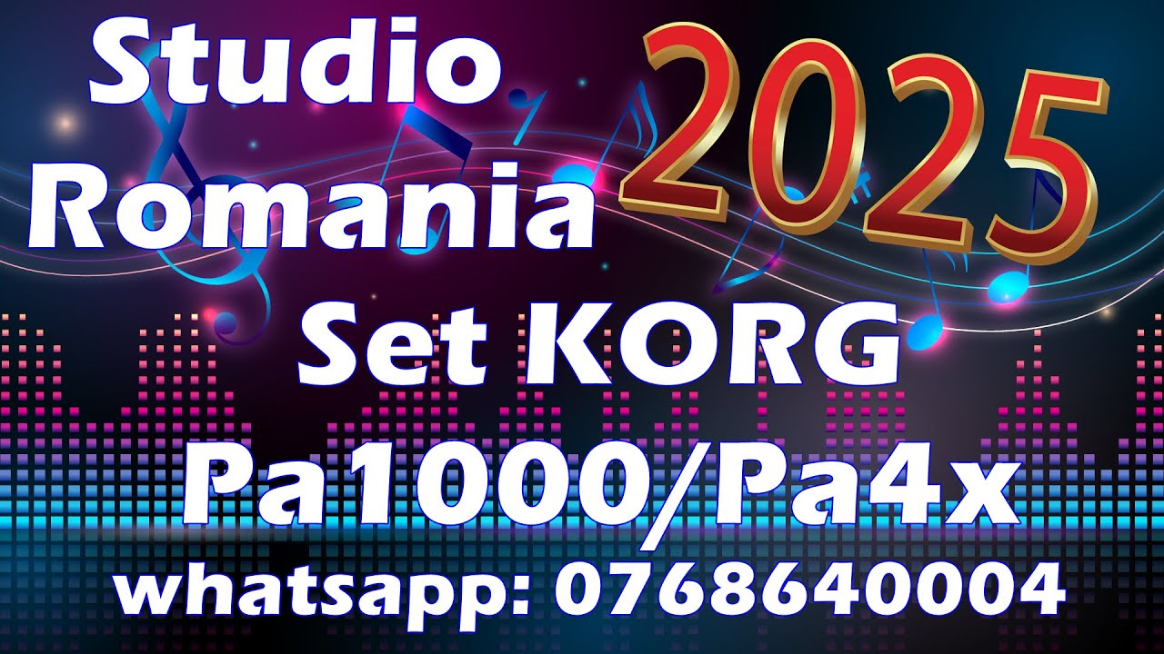 SET Korg Pa1000 🇷🇴  2025  🇷🇴