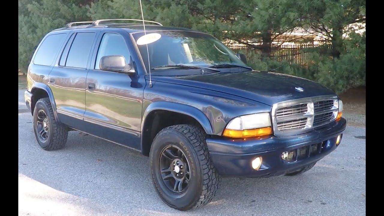 2002 Dodge Durango SLT 4X4|18099A