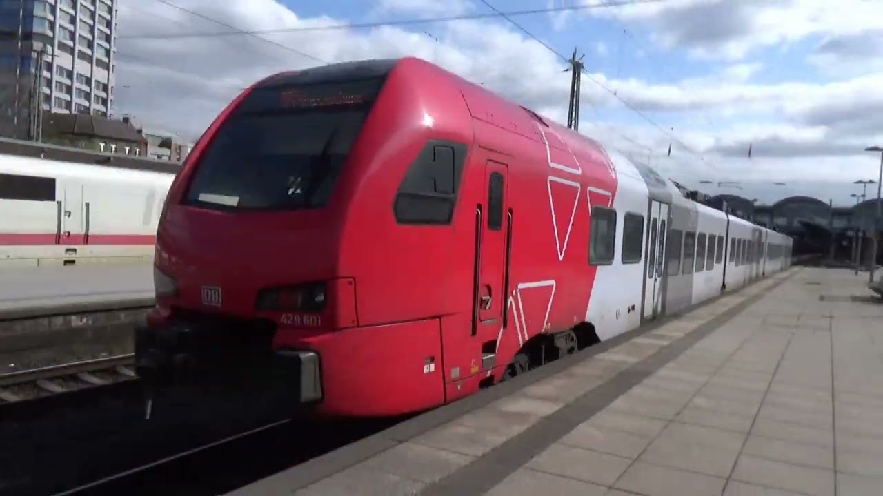 Trains at - Mainz Central Station (Mainz Hauptbahnhof) - 29/3/25