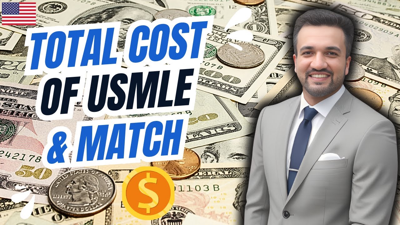 How Much Does the USMLE & Residency Match REALLY Cost? | Complete Breakdown | USMLE | ECFMG |