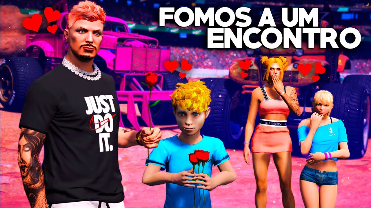 GTA V: VIDA DE RICO | VAI ROLAR BEIJO? LEVEI MINHA NOVA CRUSH PRA UM ENCONTRO COM MEU FILHO! |EP#46