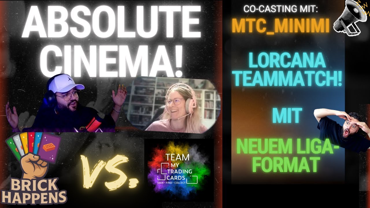 WAS EIN GEILES MATCH!! MTC vs  Brick Happens | Lorcana FREUNDSCHAFTSMATCH