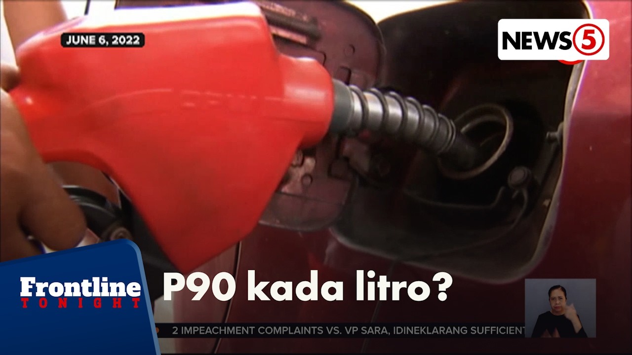 Presyo ng gasolina at diesel, maaring sumipa sa P90/litro dahil sa gulo sa Middle East