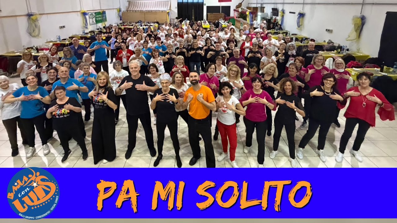 PA MI SOLITO Gente De Zona BALLO DI GRUPPO + TUTORIAL || BAILA CON LUIS 2026