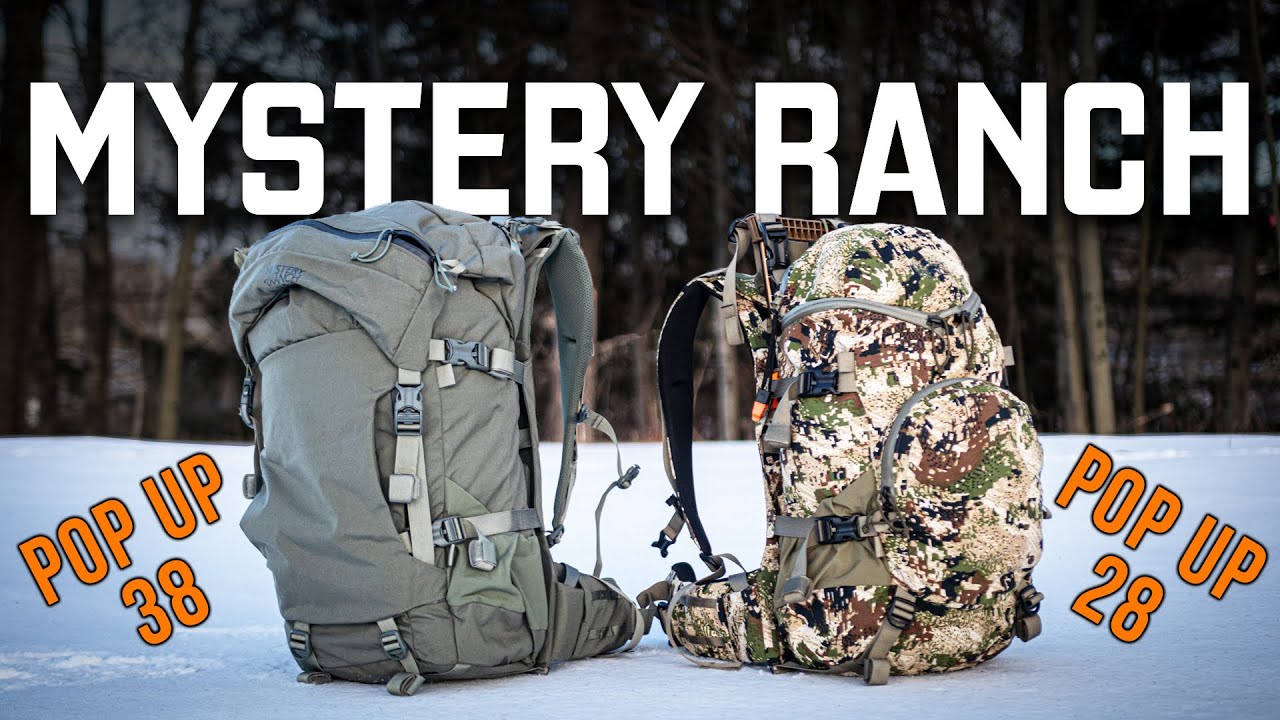 Mystery Ranch Pop Up 28 против 38 (лучшие охотничьи рюкзаки-седла?)