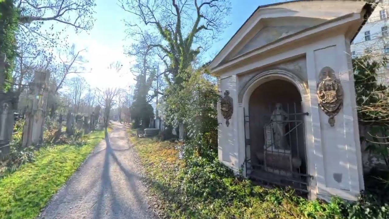 Cemetery Alter Südfriedhof Walking Tour 🇩🇪 | Munich’s Most Peaceful Cemetery | Part 1