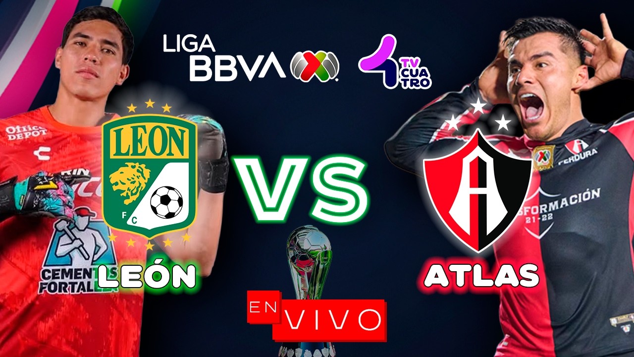#EnVivo 🦁 Club LE&Oacute;N 🆚 ATLAS🔴// Narraci&oacute;n Deportiva