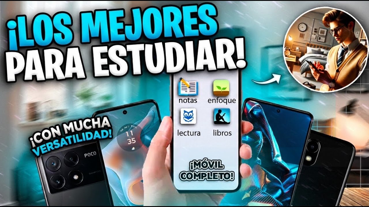 TOP 10 MEJORES MÓVILES PARA ESTUDIAR EN 2026 (Descubre el Mejor Móvil para Estudiar)