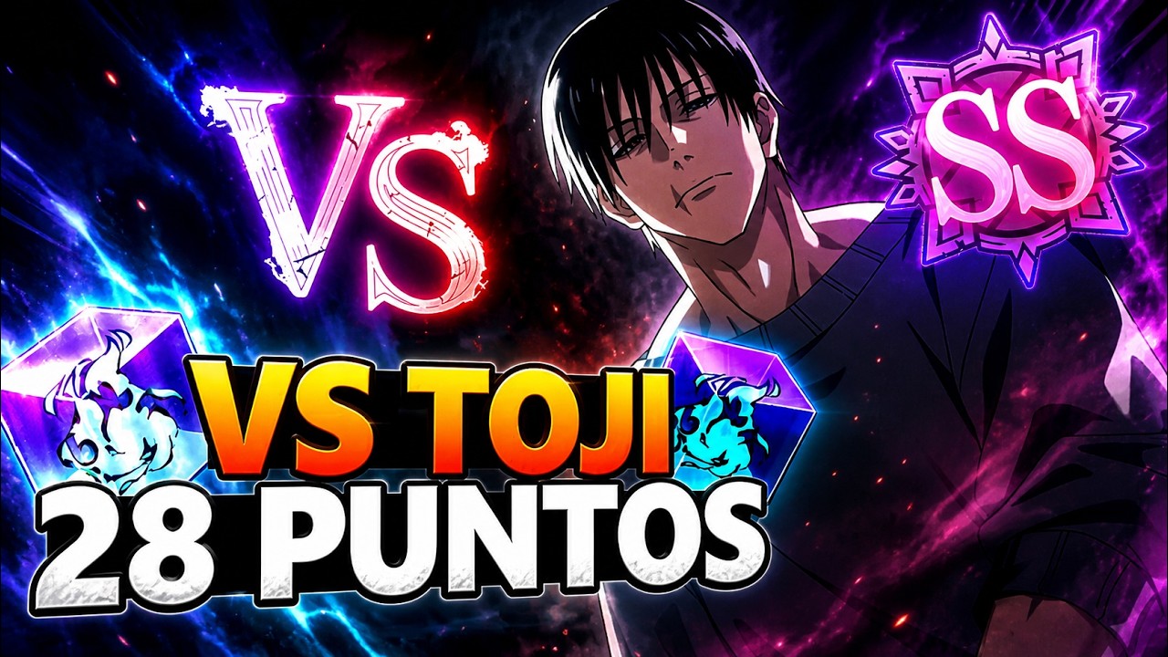 VS TOJI ZOMBI [ROJO] 28 PUNTOS IMAGINARY REALM | Jujutsu Kaisen Phantom Parade