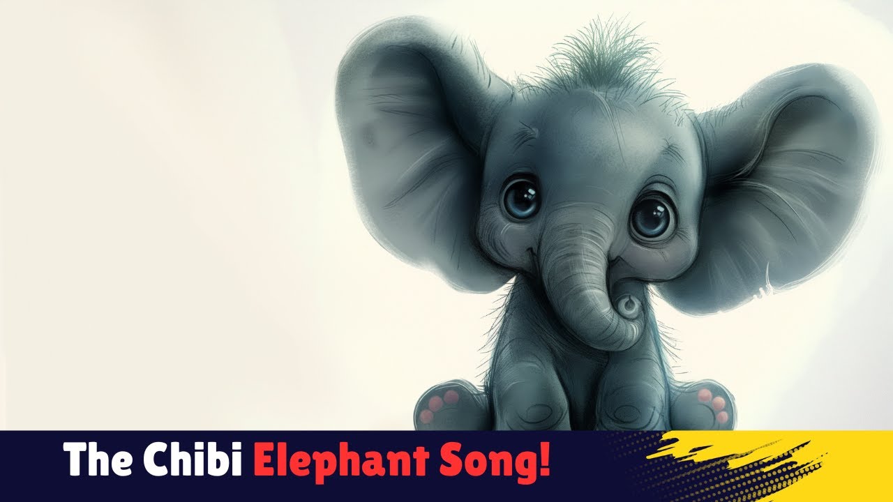 The Chibi Elephant Song| Cute Elephant| Best Kids Songs 2024