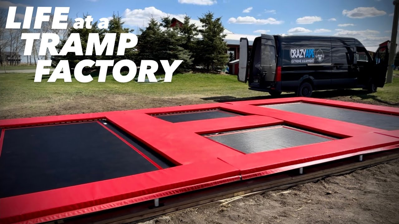 In-Ground Trampoline Install Gone ALL WRONG | Life at a Tramp Factory