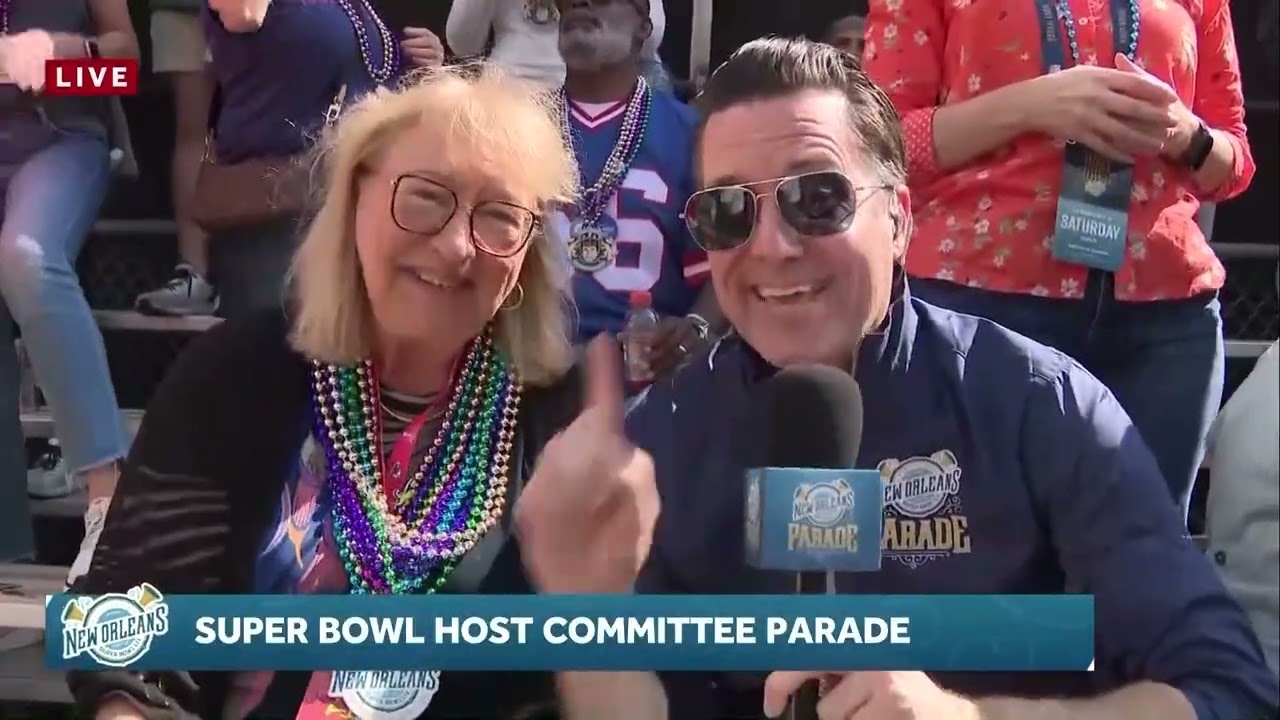 Super Bowl Parade  Uniquely Louisiana