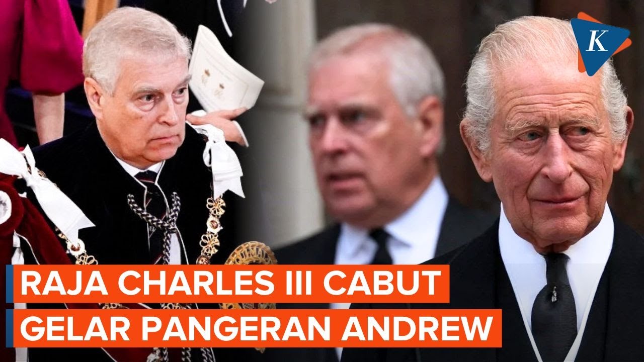 Pangeran Andrew Diusir dari Istana dan Gelar Dicabut imbas Jalin Hubungan dengan Eipstein