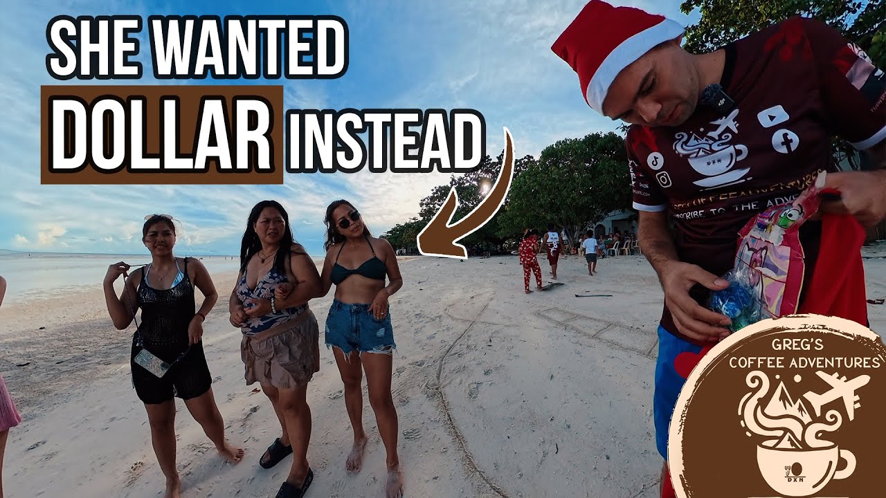 I Went to the Beach With Gifts… This Happened | Christmas & New Year in the Philippines