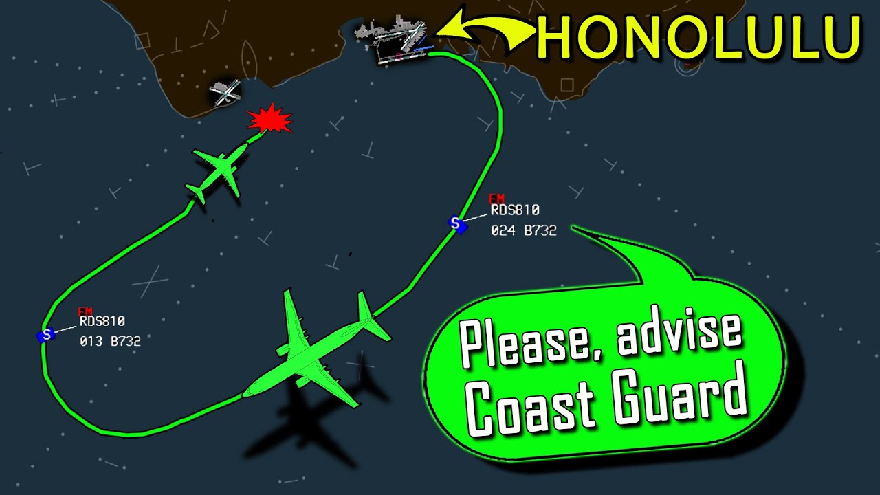 Transair B732 Ditches into Ocean off Honolulu | 