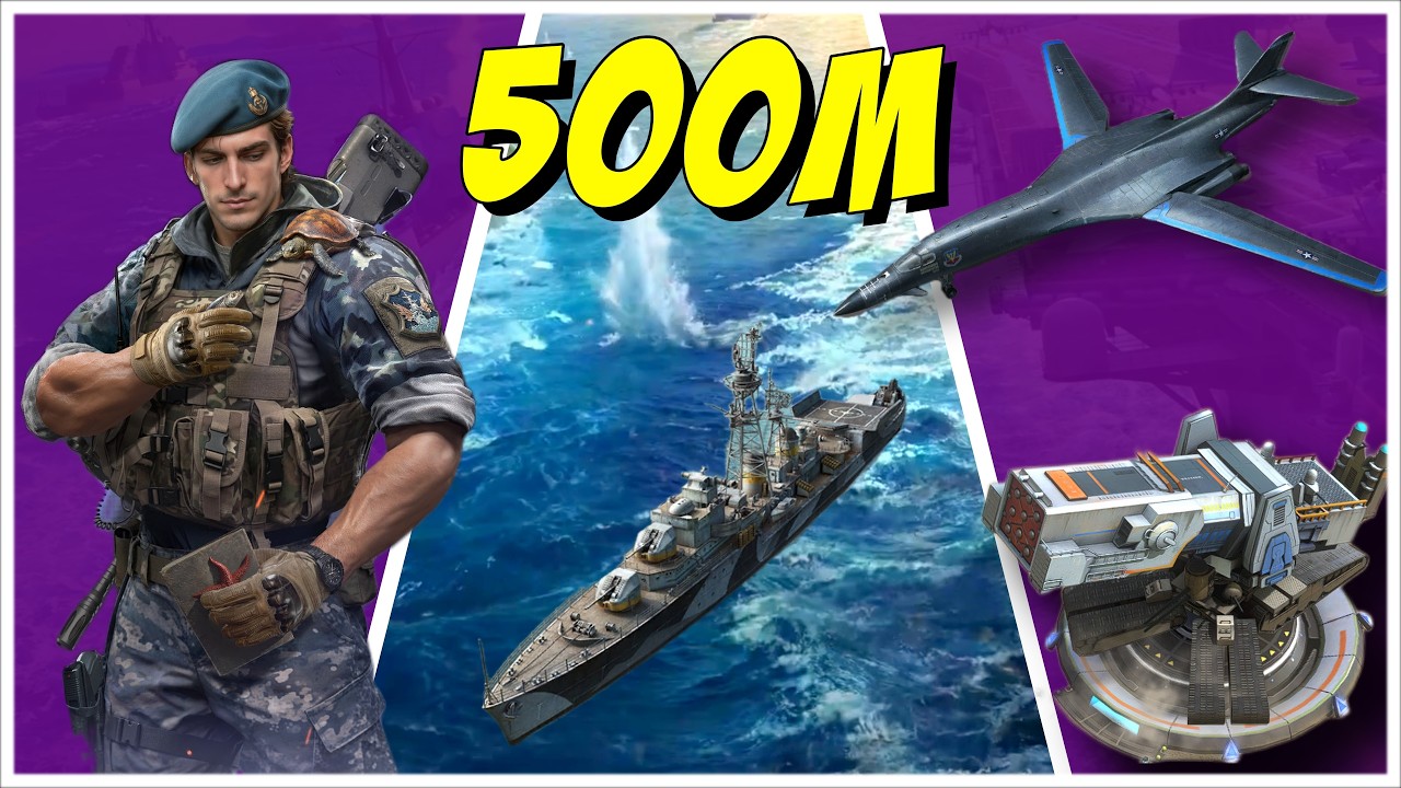 Достижение 500 миллионов очков силы в Warpath