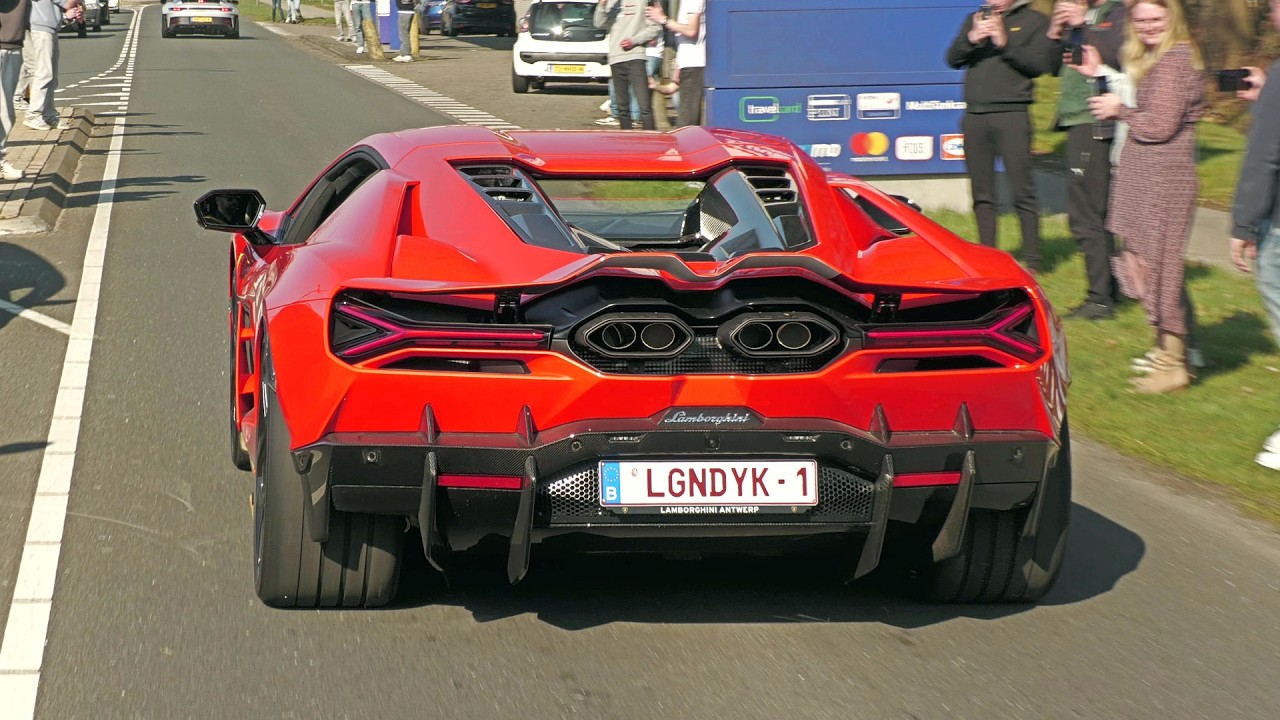 Supercars Accelerating! Gintani 992 GT3, Revuelto, Huracan STO, Novitec F12 N-Largo S, 12Cilindri