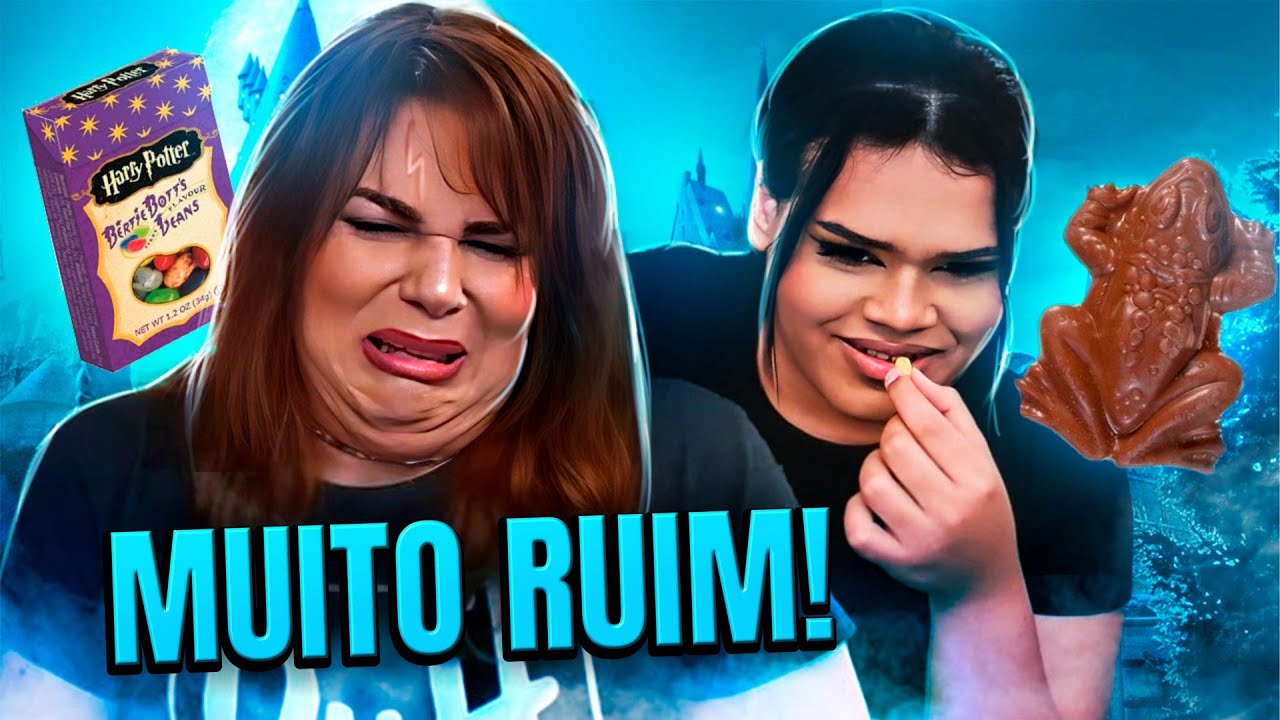TRANS PROVANDO DOCES TRANSFÓBICOS do HARRY POTTER 🤮 | feat. @Mdmdaiane