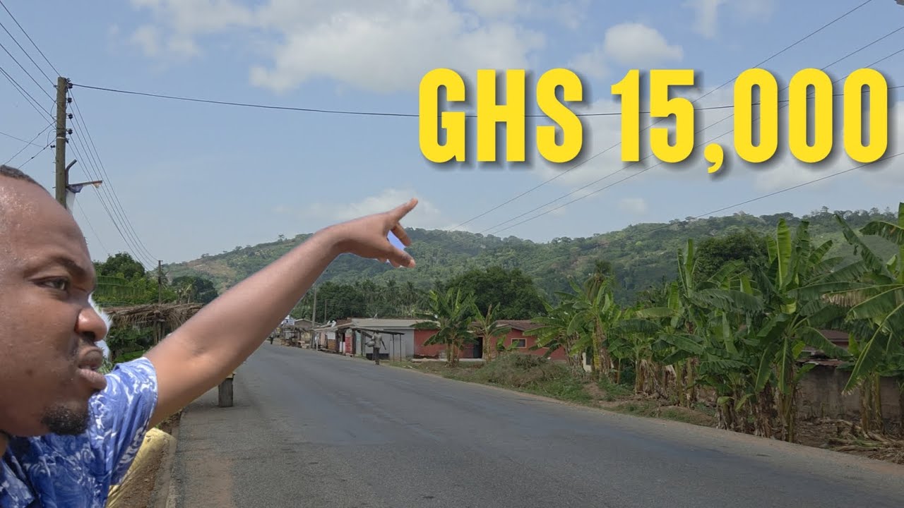 Scouting Farm Land and Building plots in Volta Region - Mountain view and 2 hours from Accra