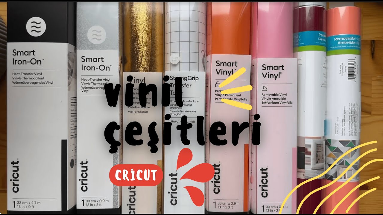 Cricut Vinil Çeşitleri Zoom Eğitim Kaydı