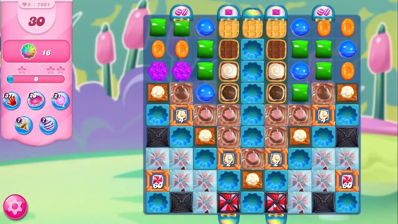 Candy Crush Saga LEVEL 7961 NO BOOSTERS