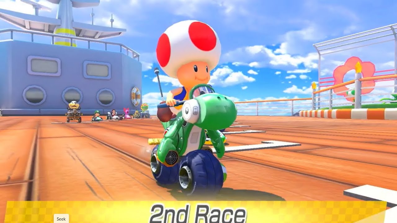 Mario Kart 8 Toad Feather Cup