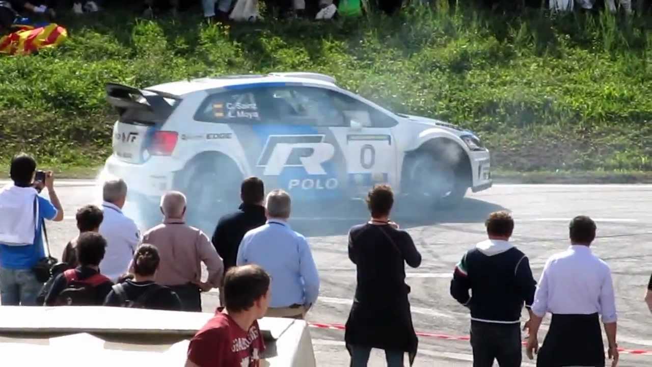 SAINZ RALLY LEGEND 2012 DONUTS