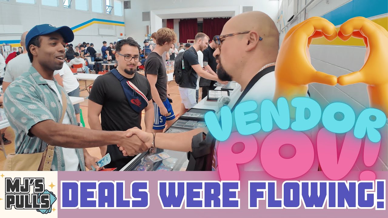 POKEMON VENDOR POV - AMAZING TIME + GREAT COMMUNITY! @ST. VLAD COMMUNITY CENTER!