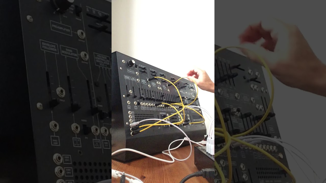 Arp 2600m and SQ-1 percussive sequence