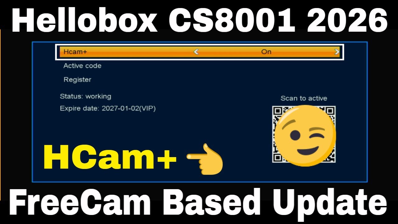 Hellobox CS8001 Hcam+ Update 2026, Hellobox Software 2026, Hellobox F*reeCam update,CS8001 Update