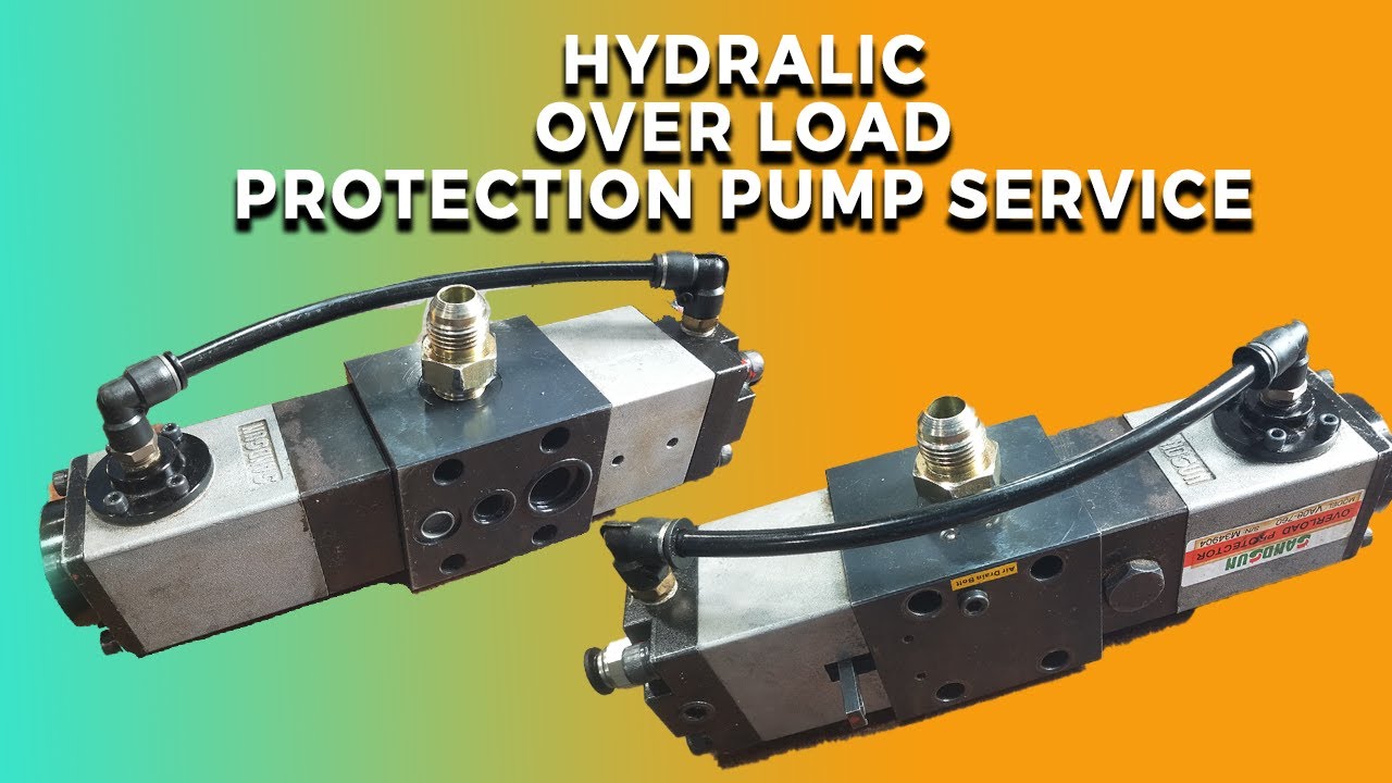 Hydraulic Overload Proctection pump Full Dismandle &Assemble(HOL)