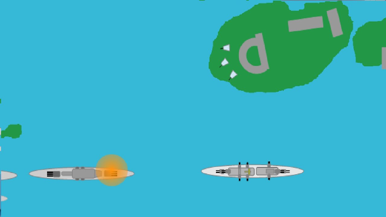 The sinking of Bl&uuml;cher   ( 1940 )  Animation