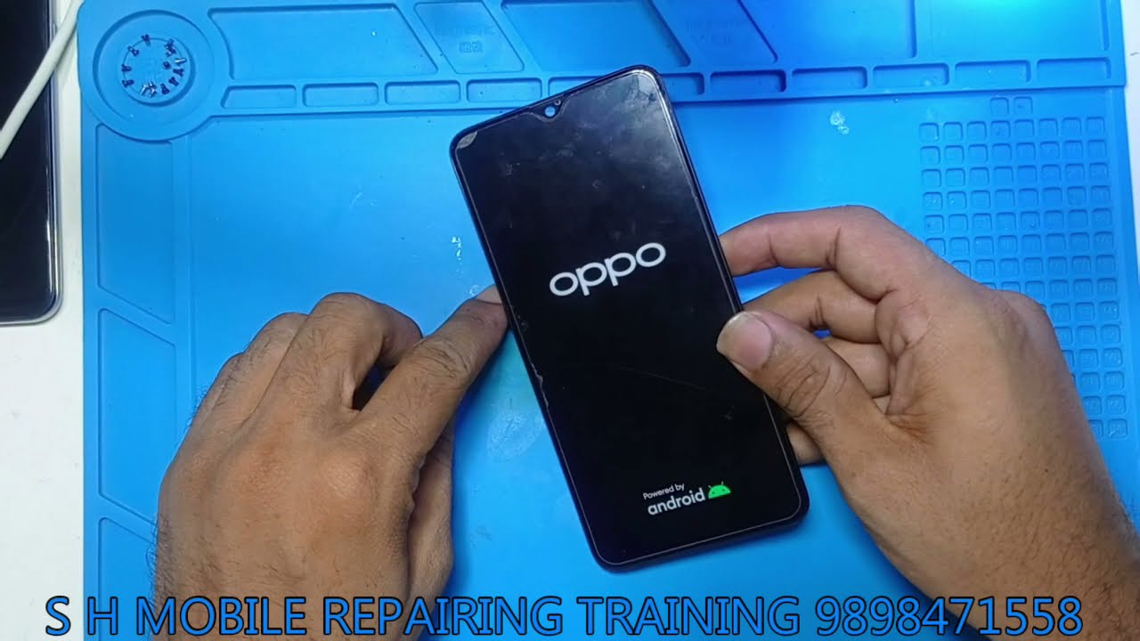 OPPO F9 PRO hang on logo solution || S H MOBILE REPAIRING TRAINING in Surat Gujarat