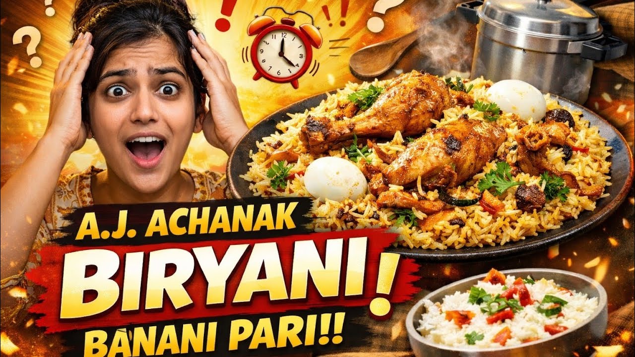 AJ iftari Mai achanak biryani Kun B'nai||iftari routine||Daily routine vlog 