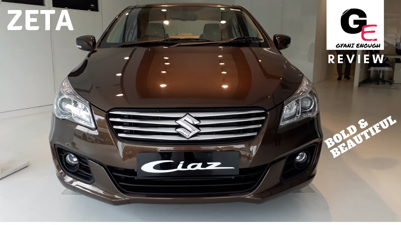 maruti suzuki ciaz zeta | actual showroom look | interiors & exteriors !!! सिआज़ ज़ेटा