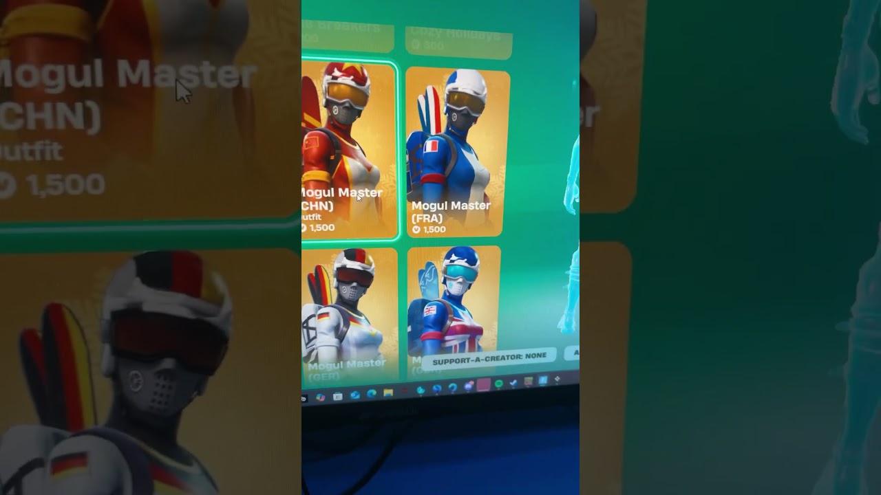 All the mogul masters back in the Fortnite item shop