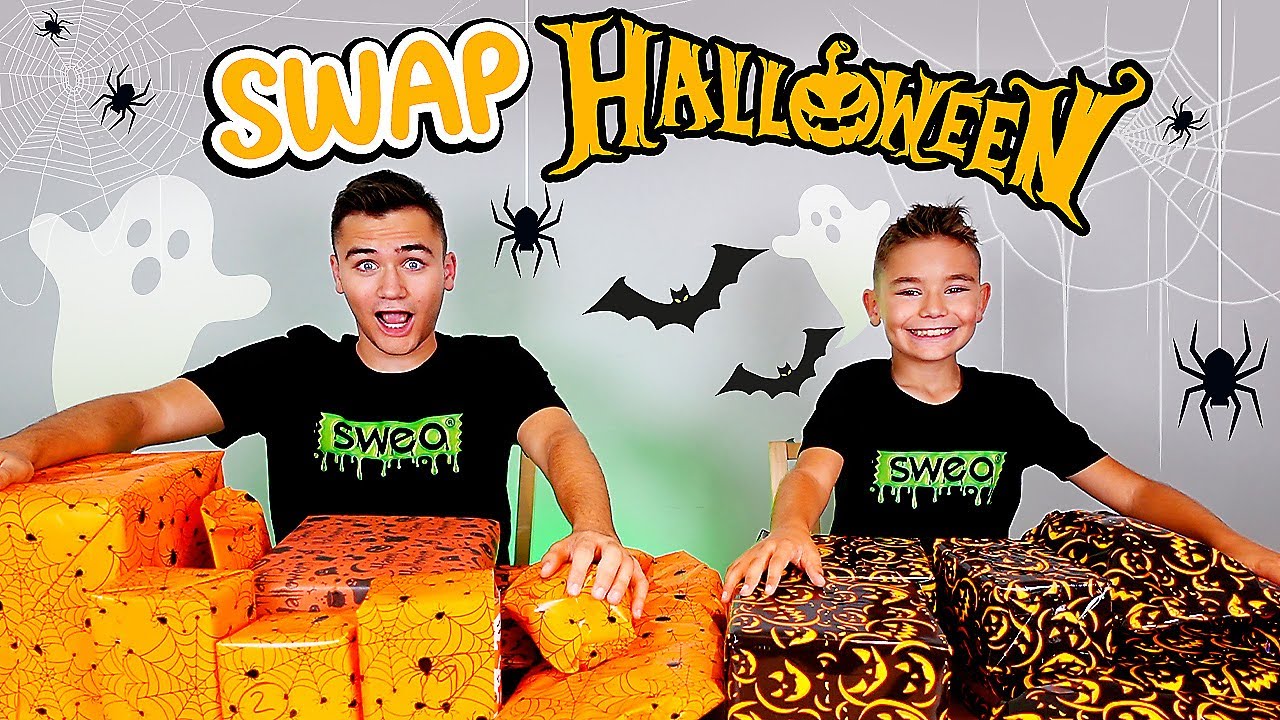 SWAP D'HALLOWEEN Entre Frères ! 🎃