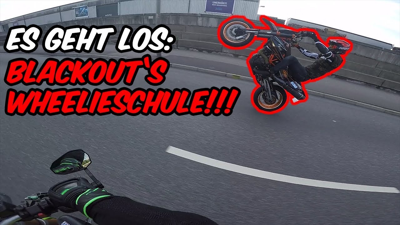 Tipps f&uuml;r gute Wheelies! Blackouts Wheelieschule